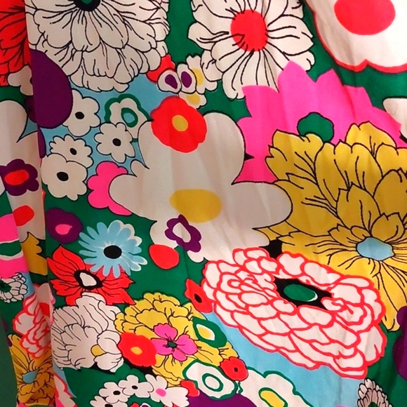 Vintage Floral Maxi Dress - Picture 5 of 7